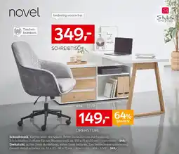 XXXLutz Novel schreibtisch oder drehstuhl Angebot