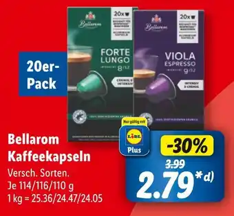 Lidl Bellarom kaffeekapseln Angebot