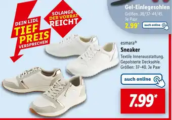 Lidl Esmara sneaker Angebot