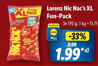 Lidl Lorenz nic nac’s xl fun-pack Angebot