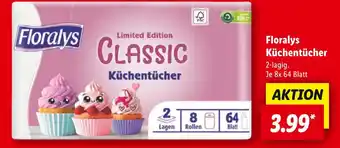 Lidl Florays küchentücher Angebot