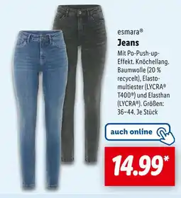 Lidl Esmara jeans Angebot