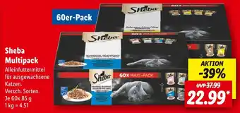 Lidl Sheba multipack Angebot