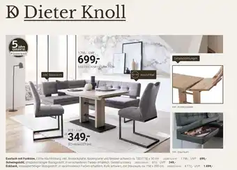 XXXLutz Dieter knoll esstisch mit funktion, schwingstuhl oder eckbank Angebot