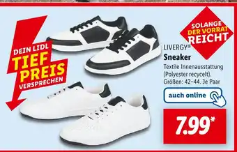 Lidl Livergy sneaker Angebot