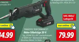 Lidl Parkside performance akku-säbelsäge 20 v Angebot