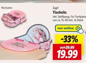 Lidl Zapf tischsitz Angebot