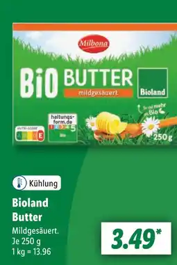 Lidl Bioland butter Angebot