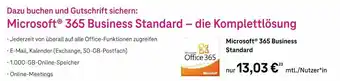 Telekom Shop Microsoft 365 business standard– die komplettlösung Angebot