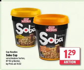 Wasgau Cup Noodles Soba Cup Angebot