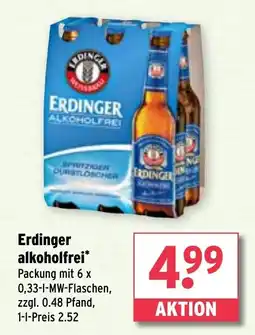 Wasgau Erdinger alkoholfrei Angebot