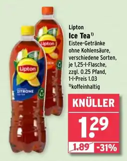 Wasgau Lipton Ice Tea Angebot