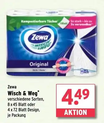 Wasgau Zewa Wisch & Weg Angebot