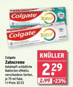 Wasgau Colgate Zahncreme Angebot