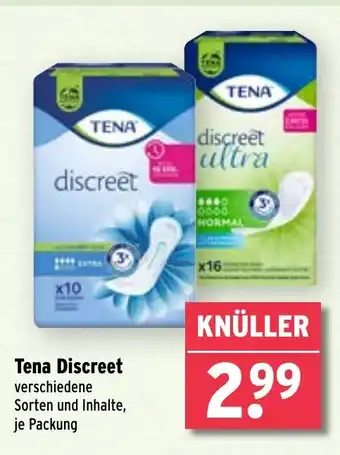 Wasgau Tena Discreet Angebot