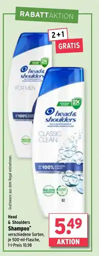 Wasgau Head & Shoulders Shampoo Angebot