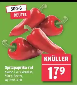 Wasgau Spitzpaprika rot Angebot