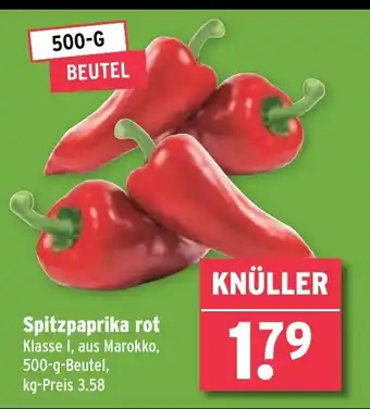 Wasgau Spitzpaprika rot Angebot