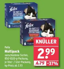 Wasgau felix Multipack Angebot