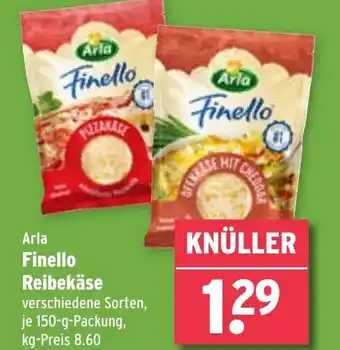 Wasgau Arla Finello Reibekäse Angebot