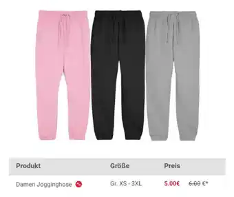 Woolworth Damen Jogginghose Angebot