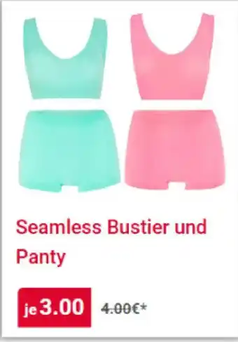 Woolworth Seamless Bustier und Panty Angebot