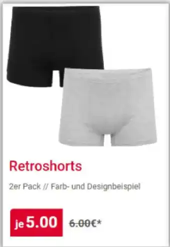 Woolworth Retroshorts Angebot