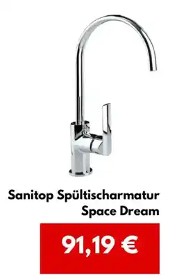 Hellweg Sanitop Spültischarmatur Space Dream Angebot