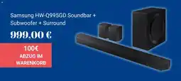 Euronics Samsung HW-Q995GD Soundbar + Subwoofer + Surround Angebot