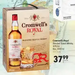 CITTI Markt Cromwell's Royal Blended Scotch Whisky, 40% Vol. Angebot