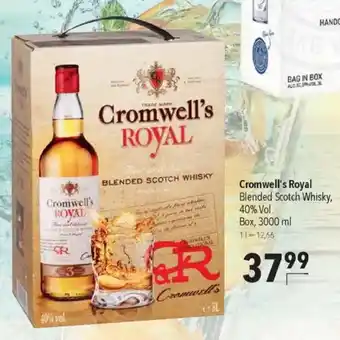 CITTI Markt Cromwell's Royal Blended Scotch Whisky, 40% Vol. Angebot