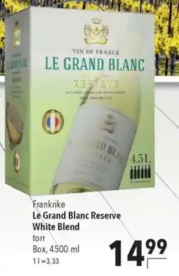 CITTI Markt Le Grand Blanc Reserve White Blend Angebot