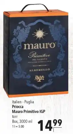 CITTI Markt Priocca Mauro Primitivo IGP Angebot