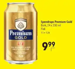 CITTI Markt Spendrups Premium Guld Burk Angebot