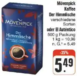 nah & gut Mövenpick Kaffee Der Himmlische  oder El Auténtico Angebot