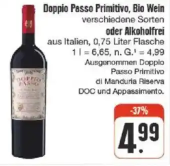 nah & gut Doppio Passo Primitivo, Bio Wein Angebot