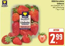 nah & gut EDEKA Herzstücke Erdbeeren Angebot