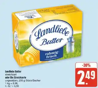 nah & gut Landliebe Butter streichzart oder Die Streichzarte Angebot