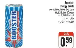 nah & gut Booster Energy Drink Angebot