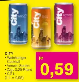 KODi City Weinhaltiger Cocktail Angebot