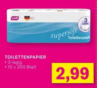 KODi TOILETTENPAPIER supersoft Angebot