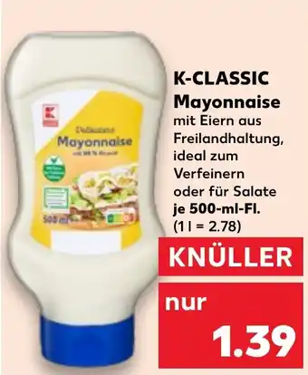 Kaufland K-CLASSIC Mayonnaise Angebot