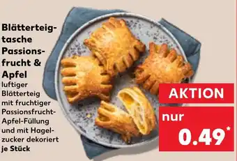 Kaufland Blätterteig- tasche Passions- frucht & Apfel Angebot