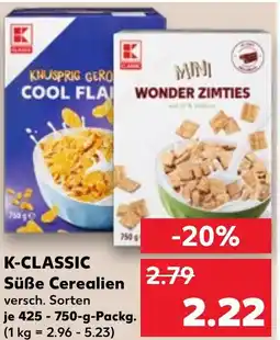 Kaufland K-CLASSIC Süße Cerealien Angebot