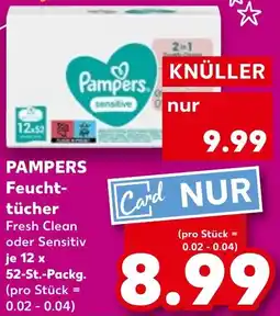 Kaufland PAMPERS Feucht- tücher Angebot