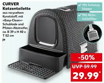 Kaufland CURVER Katzentoilette Angebot