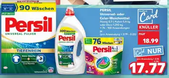 Kaufland PERSIL Universal- oder Color-Waschmittel Angebot