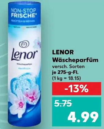 Kaufland LENOR Wäscheparfüm Angebot