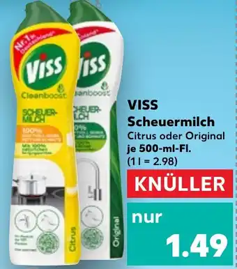 Kaufland VISS Scheuermilch Angebot