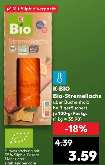 Kaufland K-BIO Bio-Stremellachs Angebot